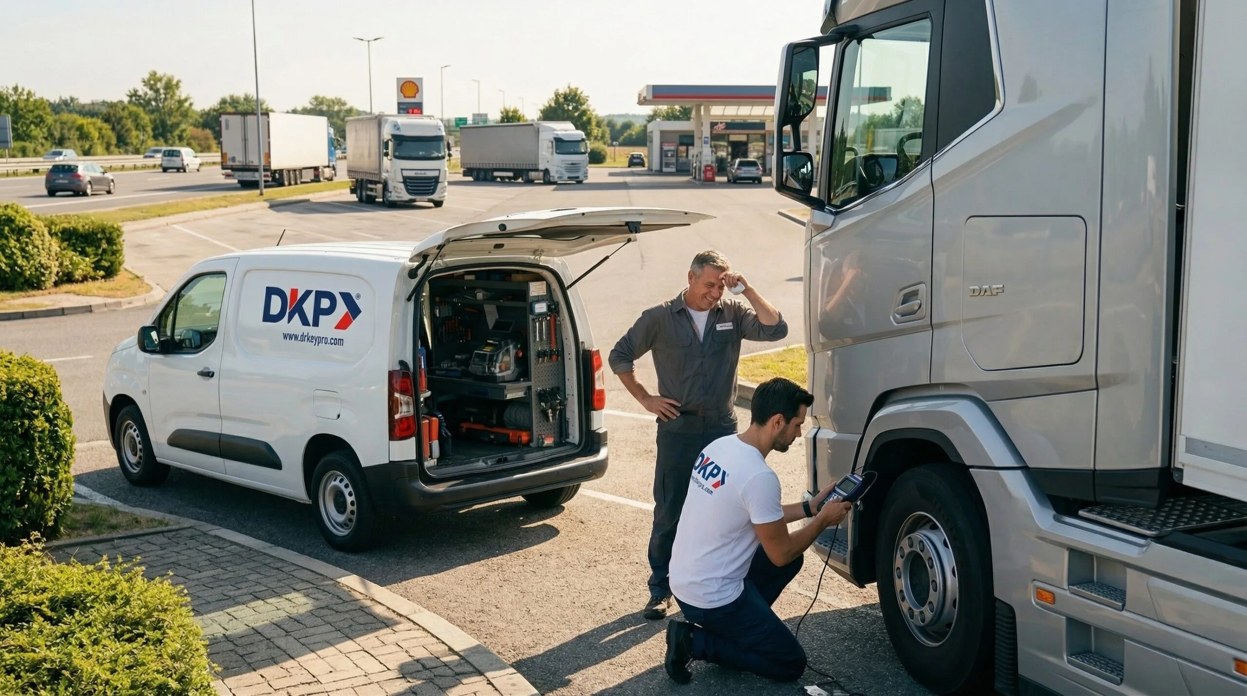 DrKeyPro intervention camion double clé urgence