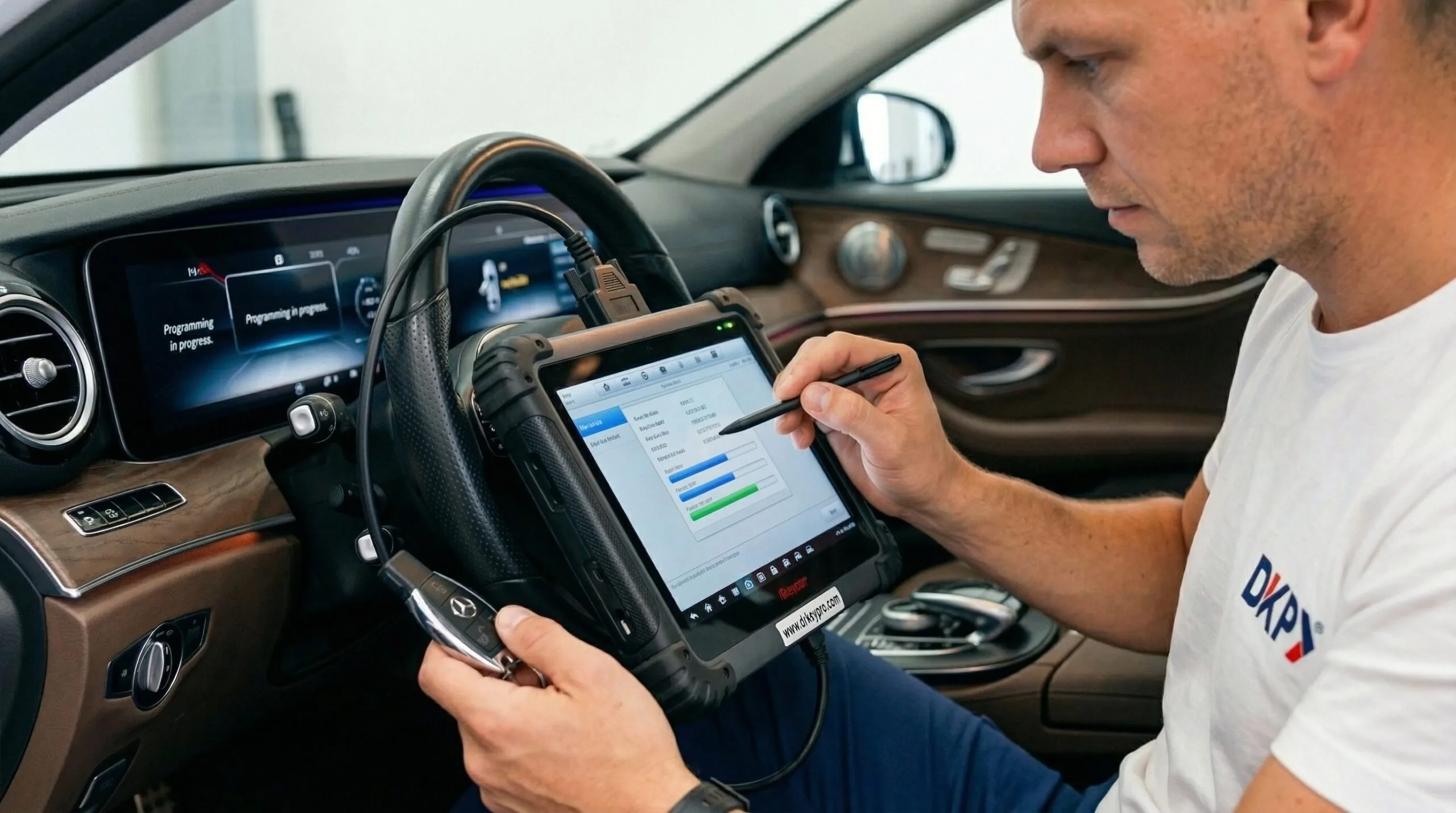 Formation serrurier automobile DKP Acad&eacute;mie &mdash; technicien en programmation de cl&eacute; voiture